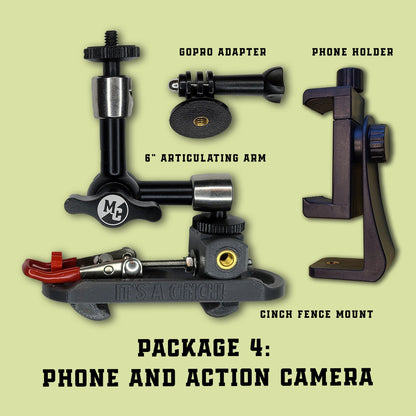 IT'S A CINCH Fence Camera Mount