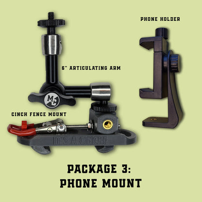 IT'S A CINCH Fence Camera Mount