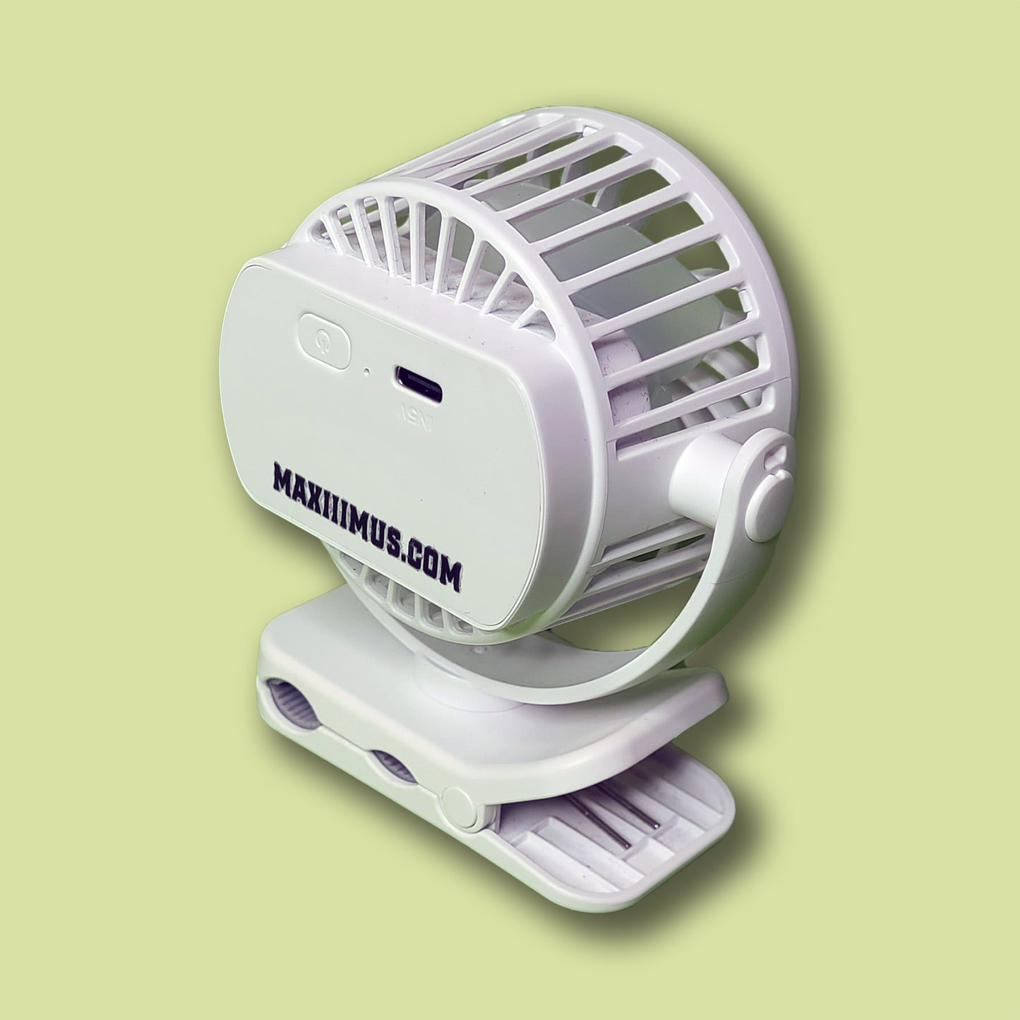 USB Rechargeable Clip-On Fan