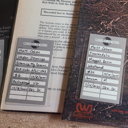 Record Detail Cards