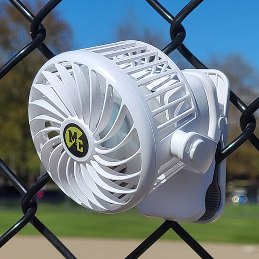 USB Rechargeable Clip-On Fan