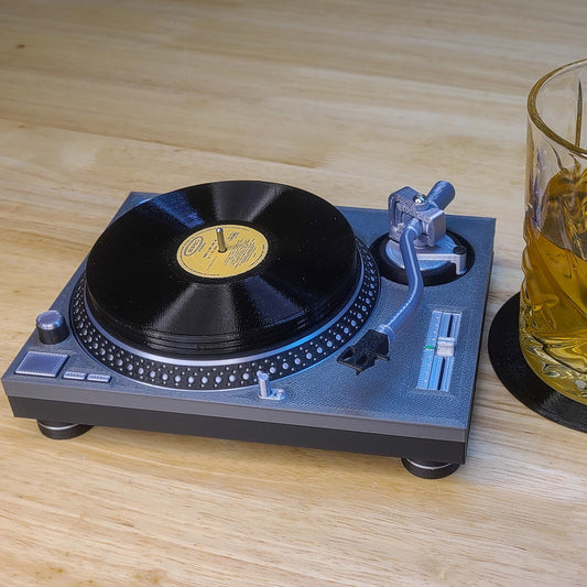 DJ Turntable Coaster Set