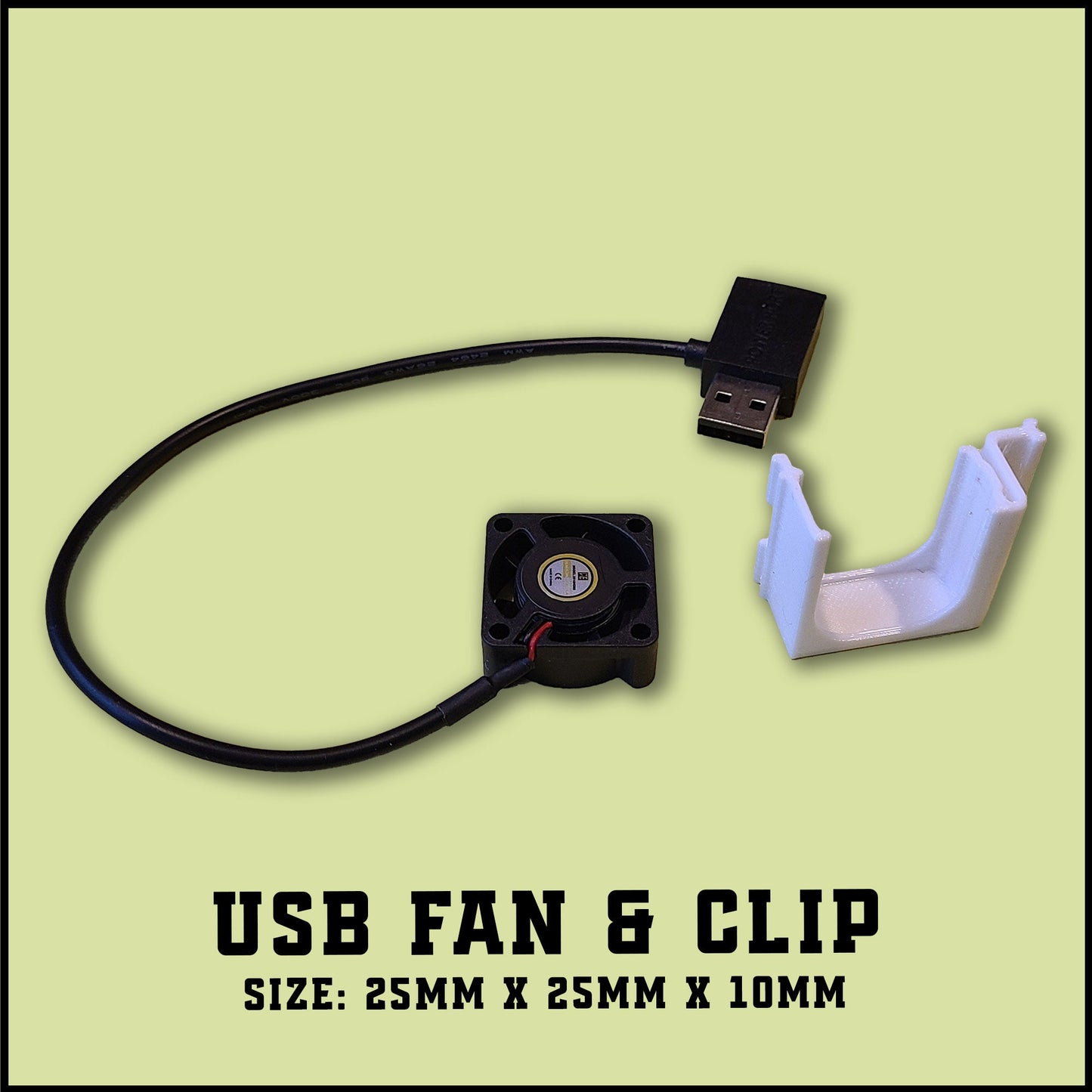 Cooling Fan and Clip for The Mevo Clam