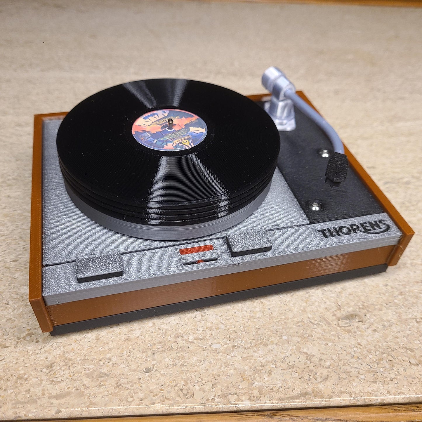Vintage Turntable Coaster Set